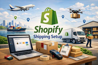 expertly set up shopify shipping rates, zones and rate calculation