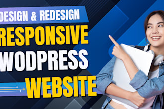 design a responsive wordpress website