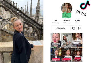 promote your song, music or brand on my 150k tiktok account