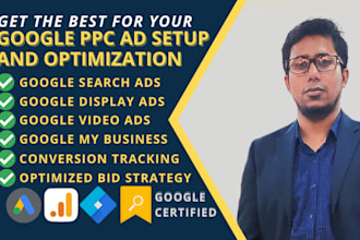 setup and manage google ads adwords PPC campaign