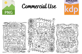 design motivational and inspirational sayings coloring pages for adults