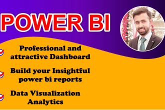 create your power bi report,professional dashboard and power automate solution