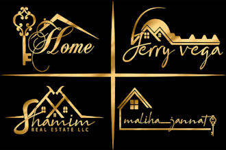 do real estate,property,home,apartment,roofing,construction,business logo design