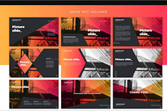 creat powerpoint presentation , pitch deck and key notes