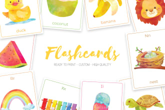 send premade flash cards or create a custom flash cards