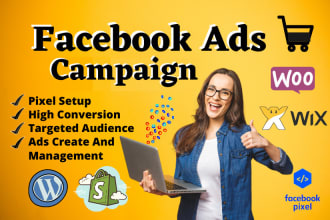 setup facebook ads campaign for monthly