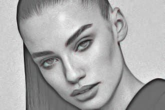 convert your photo into pencil sketch in photoshop