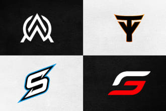 design a professional gaming esports letter logo