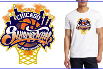 design awesome basketball logo with 12 hours