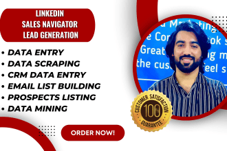 do data extraction, lead generation, data entry, data scrap