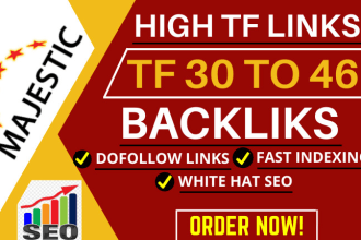make high trust flow dofollow seo backlinks