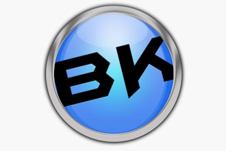 create youtube backrounds, gfx, company logos, etc