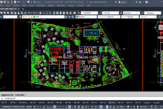 do home floor plan, section, elevation drawings in autocad