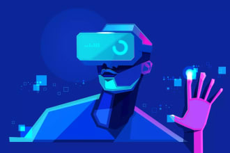 develop VR games and applications