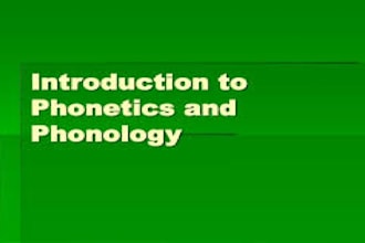 help you to understand phonetics and phonology