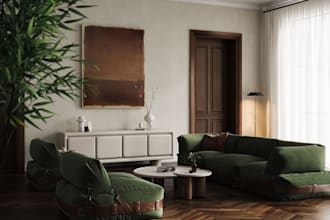 create realistic interior 3d visualization in 3ds max
