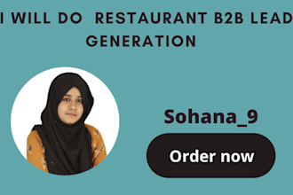 do restaurant b2b lead generation