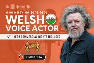 record your welsh accent voice over