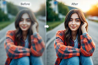 fix blurry photos, upscale and enhance resolution with pixel