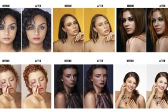 do best quality high end retouch your photo