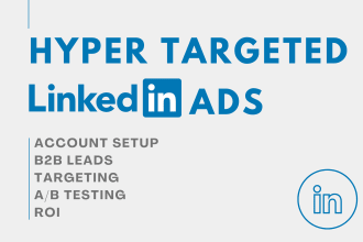 setup hyper targeted linkedin marketing ads