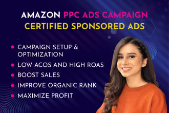 do amazon ppc campaign, amazon ppc management and amazon ppc optimization