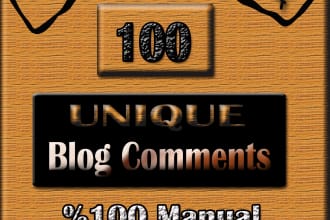 do 100 DR 50 domain rating blog comments authority backlinks