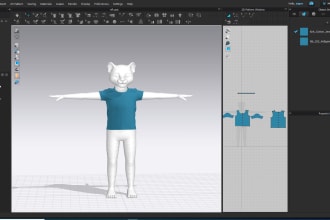 create 3d nft clothes art for your character modeling