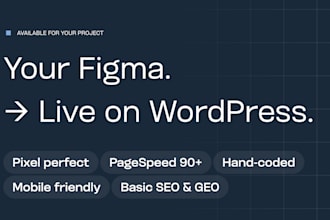 convert figma to wordpress