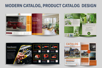 design professional catalog, any product catalog