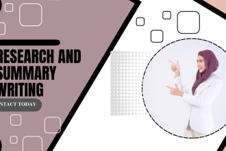 write research and summary report in biomedical engineering