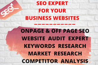 boost your website traffic with seo audit, competitor analysis,keywords research