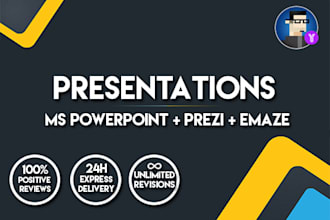 make and customize stunning presentations