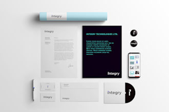 add your brand design, logo into mockups