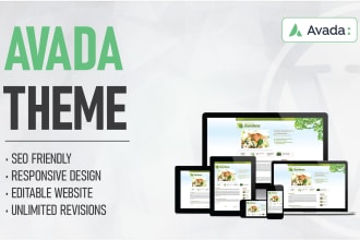 design attractive modern, mobile responsive website