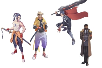 draw original character male