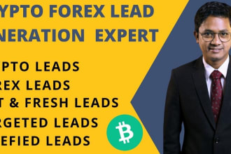 generate high quality targeted forex crypto leads worldwide