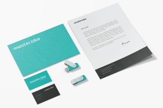 design professional letterhead and invoice
