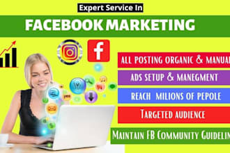 facebook marketing, promotion, advertising, ads,campaign for your business