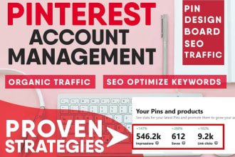 manage your pinterest account marketing advertising to grow and boost traffic