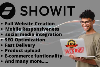 setup showit website, on page seo, showit template