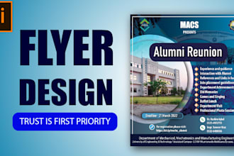 make flyer, banner, logo and poster
