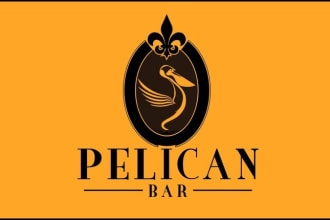 do modern awesome bar and night club logo