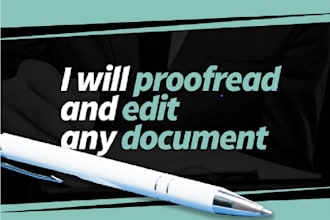 proofread, edit and improve your french text
