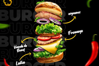 design awesome,  graphically rich flyers or posters for you