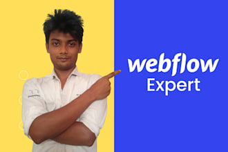 create, update or fix webflow website in your budget