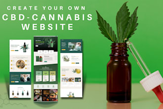 create cbd cannabis hemp marijuana shopify dropshipping store