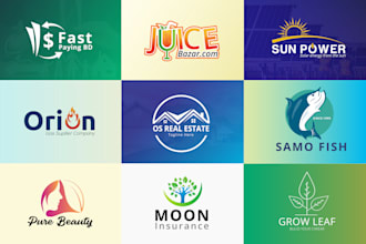 do a custom minimalist business logo design