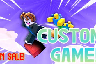 create you a complete roblox game