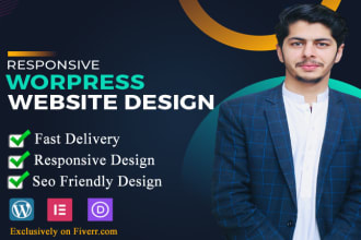 build responsive wordpress website design